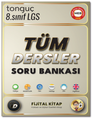 Tonguç 8. Sınıf LGS Tüm Dersler Fijital Kitap Soru Bankası Tonguç Akademi