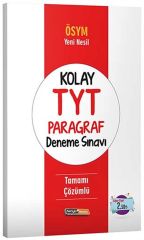 Kariyer Meslek YKS TYT Kolay Paragraf Deneme Çözümlü Kariyer Meslek Yayınları