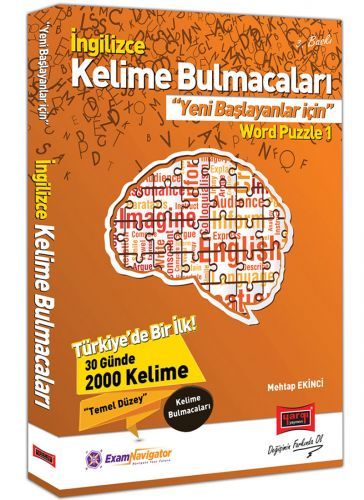 Yargı İngilizce Kelime Bulmacaları Yeni Başlayanlar İçin Word Puzzle 1 Yargı Yayınları