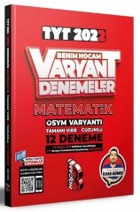 Benim Hocam 2022 YKS TYT Matematik Varyant 12 Deneme Video Çözümlü - İlyas Güneş Benim Hocam Yayınları