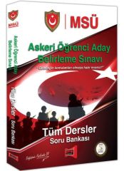 Yargı MSÜ Milli Savunma Üniversitesi Askeri Öğrenci Aday Belirleme Sınavı Tüm Dersler Soru Bankası Yargı Yayınları