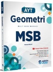 Eğitim Vadisi YKS AYT Geometri MSB Multi Soru Bankası Video Çözümlü Eğitim Vadisi Yayınları