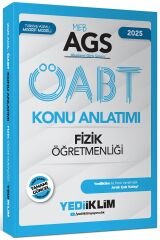 Yediiklim 2025 ÖABT MEB-AGS Fizik Öğretmenliği Konu Anlatımı Yediiklim Yayınları