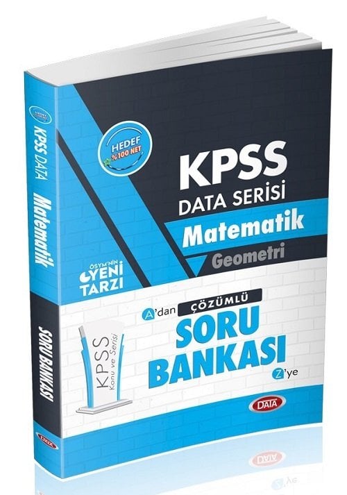 Data 2019 KPSS Matematik Soru Bankası Çözümlü Data Yayınları