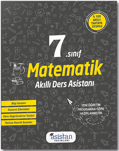 Asistan 7. Sınıf Matematik Akıllı Ders Asistanı Asistan Yayınları