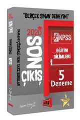 Yargı 2020 KPSS Eğitim Bilimleri Son Çıkış 5 Deneme Çözümlü Yargı Yayınları