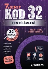 Tudem 7. Sınıf Fen Bilimleri Kod 32 Tekrar Testleri Tudem Yayınları