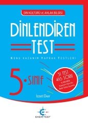 SÜPER FİYAT - Eker Test 5. Sınıf Din Kültürü ve Ahlak Bilgisi Dinlendiren Test Eker Test Yayınları