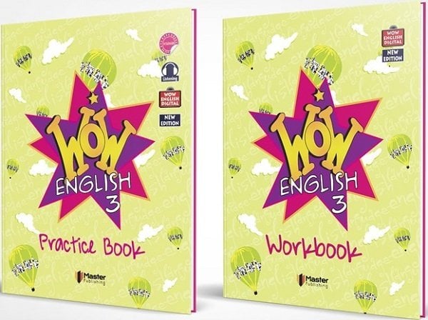 Master Publishing English 3 WOW Practice Book + Workbook Master Publishing