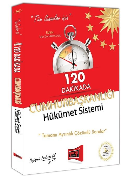 Yargı Tüm Sınavlar 120 Dakikada Cumhurbaşkanlığı Hükümet Sistemi Ayrıntılı Çözümlü Sorular Yargı Yayınları