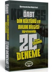 Yediiklim 2019 ÖABT Din Kültürü Öğretmenliği 20 Deneme Çözümlü Yediiklim Yayınları