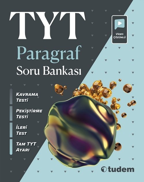 Tudem YKS TYT Paragraf Soru Bankası Tudem Yayınları