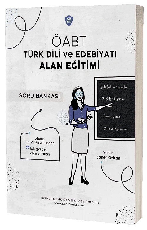 Sorubankası.net ÖABT Türk Dili ve Edebiyatı Alan Eğitimi Soru Bankası Sorubankası.net Yayınları