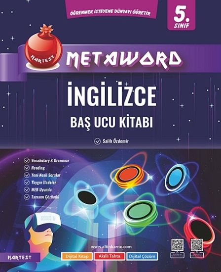 Nartest 5. Sınıf İngilizce Metaword Baş Ucu Kitabı Nartest Yayınları