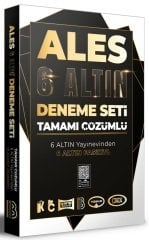 Benim Hocam 2021 ALES 6 Altın Deneme Çözümlü Benim Hocam Yayınları