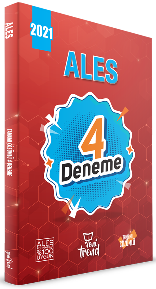 Yeni Trend 2021 ALES 4 Deneme Yeni Trend Yayınları