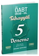 Tahayyül ÖABT Din Kültürü ve Ahlak Bilgisi 5 Deneme Çözümlü - Mustafa Çoban, Adem Çoban Tahayyül Yayınları