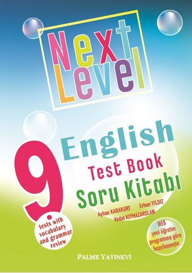 Palme 9. Sınıf Next Level English Test Book Soru Kitabı Palme Yayınları