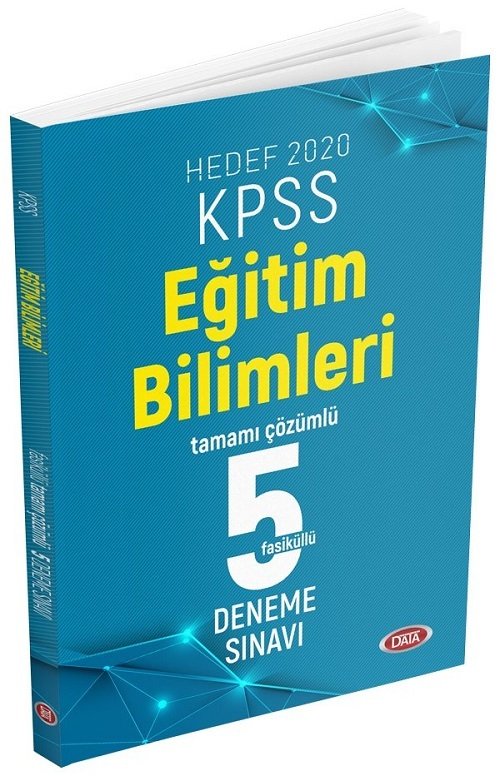 SÜPER FİYAT - Data 2020 KPSS Eğitim Bilimleri 5 Deneme Çözümlü Data Yayınları