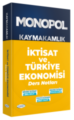 Monopol Kaymakamlık İktisat ve Türkiye Ekonomisi Ders Notları Monopol Yayınları