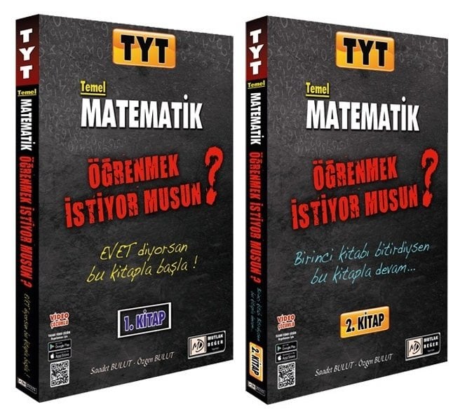 Mutlak Değer YKS TYT Temel Matematik Öğrenmek İstiyor musun? 1-2 Set 2 Kitap Mutlak Değer Yayınları