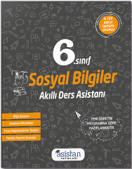 Asistan 6. Sınıf Sosyal Bilgiler Akıllı Ders Asistanı Asistan Yayınları