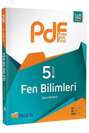 SÜPER FİYAT - Martı Okul 5. Sınıf Fen Bilimleri PDF Planlı Ders Föyü Konu Anlatımlı Martı Okul Yayınları