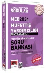 Yargı 2024 MEB Müfettiş Yardımcılığı Genel Mevzuat Konu Özetli Soru Bankası Yargı Yayınları