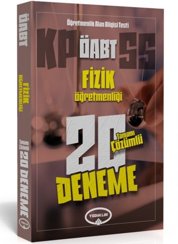 Yediiklim 2019 ÖABT Fizik Öğretmenliği 20 Deneme Çözümlü Yediiklim Yayınları