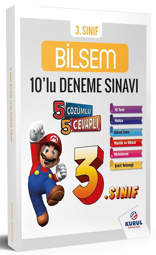 Kurul 3. Sınıf BİLSEM 10 Deneme Kurul Yayıncılık