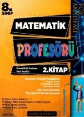 Toy Akademi 8. Sınıf Matematik Profesörü 2. Kitap Kareköklü İfadeler ve Veri Analizi Toy Akademi Yayınları