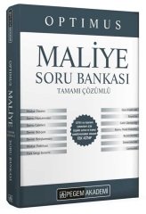 Pegem 2020 KPSS A Optimus Maliye Soru Bankası Çözümlü Pegem Akademi Yayınları