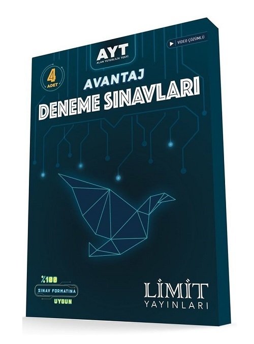 Limit YKS AYT Avantaj 4 Deneme Video Çözümlü Limit Yayınları