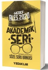 Yediiklim 2020 ALES HEDEF Sözel Soru Bankası Çözümlü Akademik Seri Yediiklim Yayınları