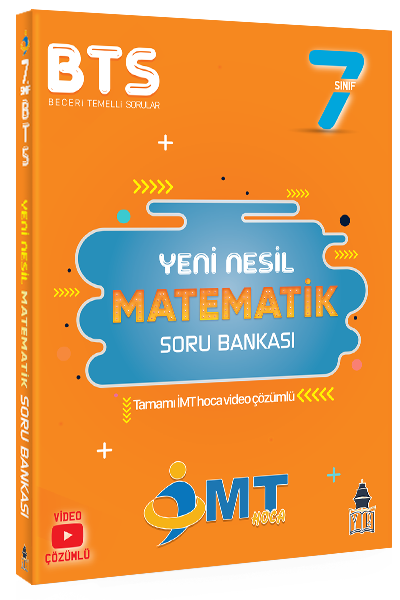 İMT Hoca 7. Sınıf Matematik Yeni Nesil Soru Bankası Video Çözümlü İMT Hoca