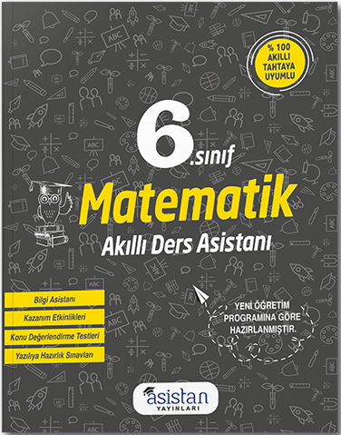 Asistan 6. Sınıf Matematik Akıllı Ders Asistanı Asistan Yayınları