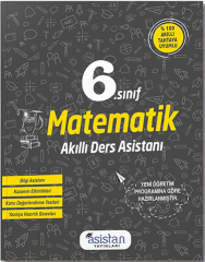 Asistan 6. Sınıf Matematik Akıllı Ders Asistanı Asistan Yayınları