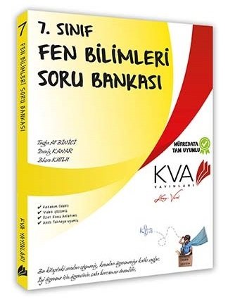 SÜPER FİYAT - KVA Koray Varol 7. Sınıf Fen Bilimleri Soru Bankası KVA Koray Varol  Yayınları