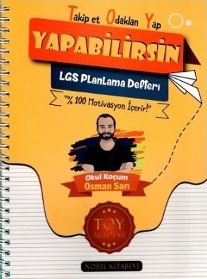 Toy Akademi 8. Sınıf LGS Yapabilirsin Planlama Defteri Toy Akademi Yayınları