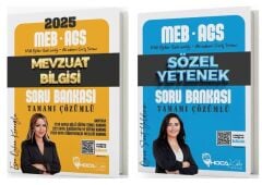 Hoca Kafası 2025 MEB-AGS Mevzuat Bilgisi + Sözel Yetenek Soru Bankası 2 li Set - Esra Özkan Karaoğlu, Öznur Saat Yıldırım Hoca Kafası Yayınları