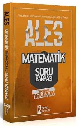 İsem 2020 ALES Matematik Sayısal Yetenek Soru Bankası Çözümlü İsem Yayınları