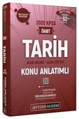 Pegem 2020 ÖABT Tarih Konu Anlatımlı Video Destekli Pegem Akademi Yayınları