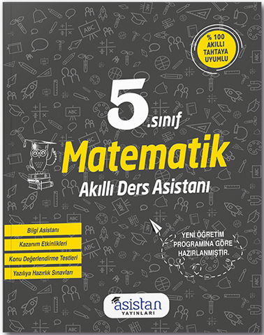 Asistan 5. Sınıf Matematik Akıllı Ders Asistanı Asistan Yayınları