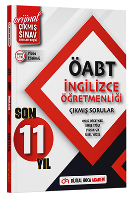 Dijital Hoca ÖABT İngilizce Öğretmenliği Son 11 Yıl Çıkmış Sorular Video Çözümlü Dijital Hoca Akademi