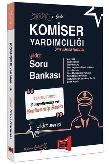 Yargı 2020 Komiser Yardımcılığı Sınavı Yıldız Soru Bankası 8. Baskı Yargı Yayınları