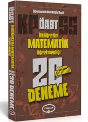 Yediiklim ÖABT İlköğretim Matematik Öğretmenliği 20 Deneme Çözümlü Yediiklim Yayınları