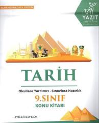 Yazıt 9. Sınıf Tarih Konu Kitabı Yazıt Yayınları