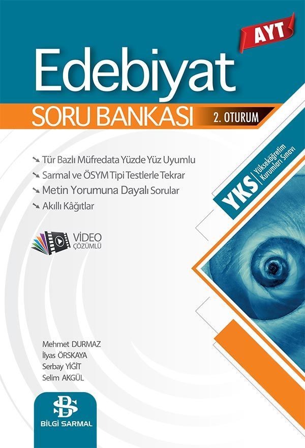 Bilgi Sarmal YKS AYT Edebiyat Soru Bankası 3 lü Set Bilgi Sarmal Yayınları