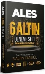 Benim Hocam 2022 ALES 6 Altın Deneme Çözümlü Benim Hocam Yayınları