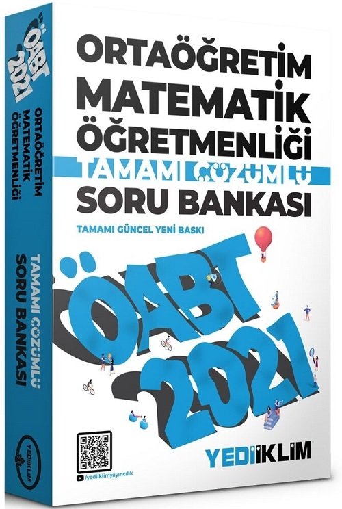 SÜPER FİYAT - Yediiklim 2021 ÖABT Lise Ortaöğretim Matematik Öğretmenliği Soru Bankası Çözümlü Yediiklim Yayınları